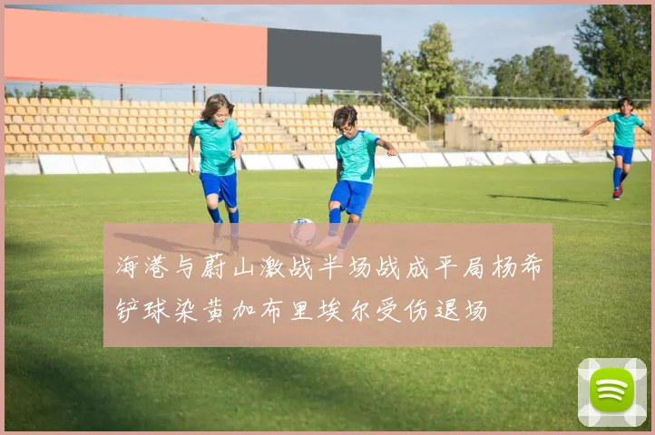 海港与蔚山激战半场战成平局杨希铲球染黄加布里埃尔受伤退场